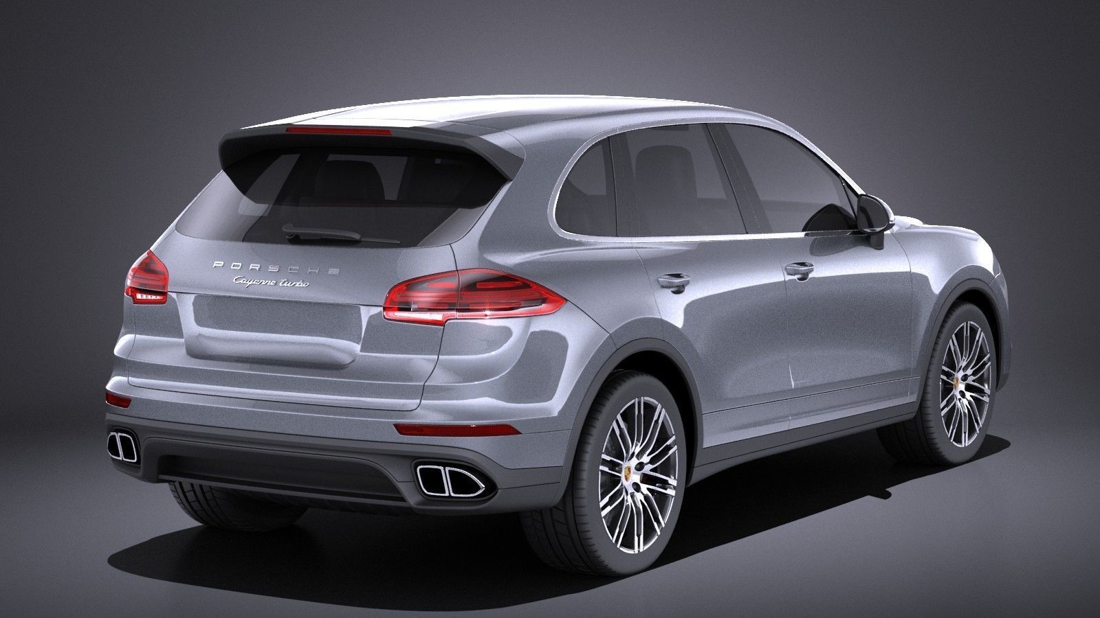 Porsche Cayenne Turbo 2016 VRAY 3D model_5