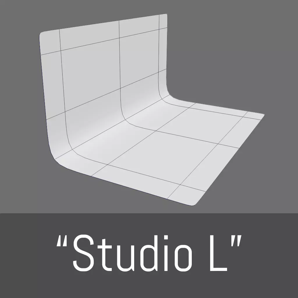 Studio L Free low-poly 3D model