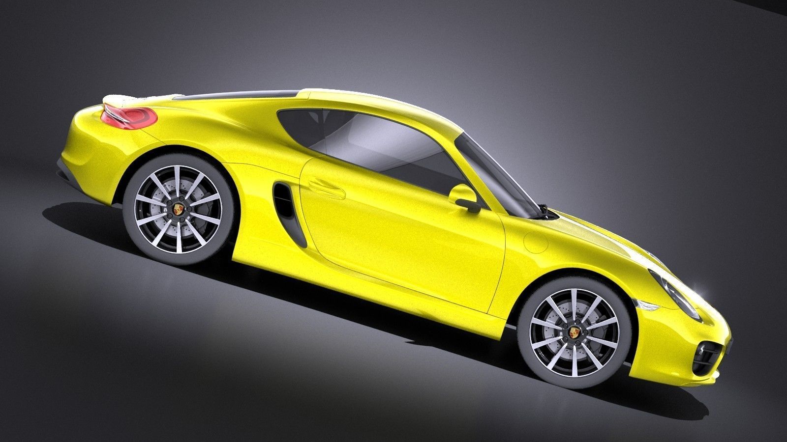 Porsche Cayman 2016 VRAY 3D model_6