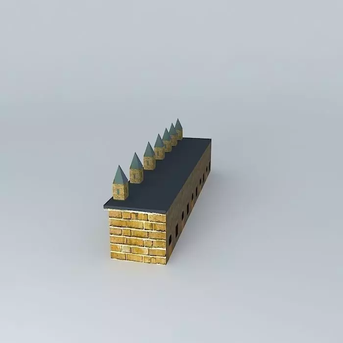 Aktekke Camii are Çilehan Free 3D model