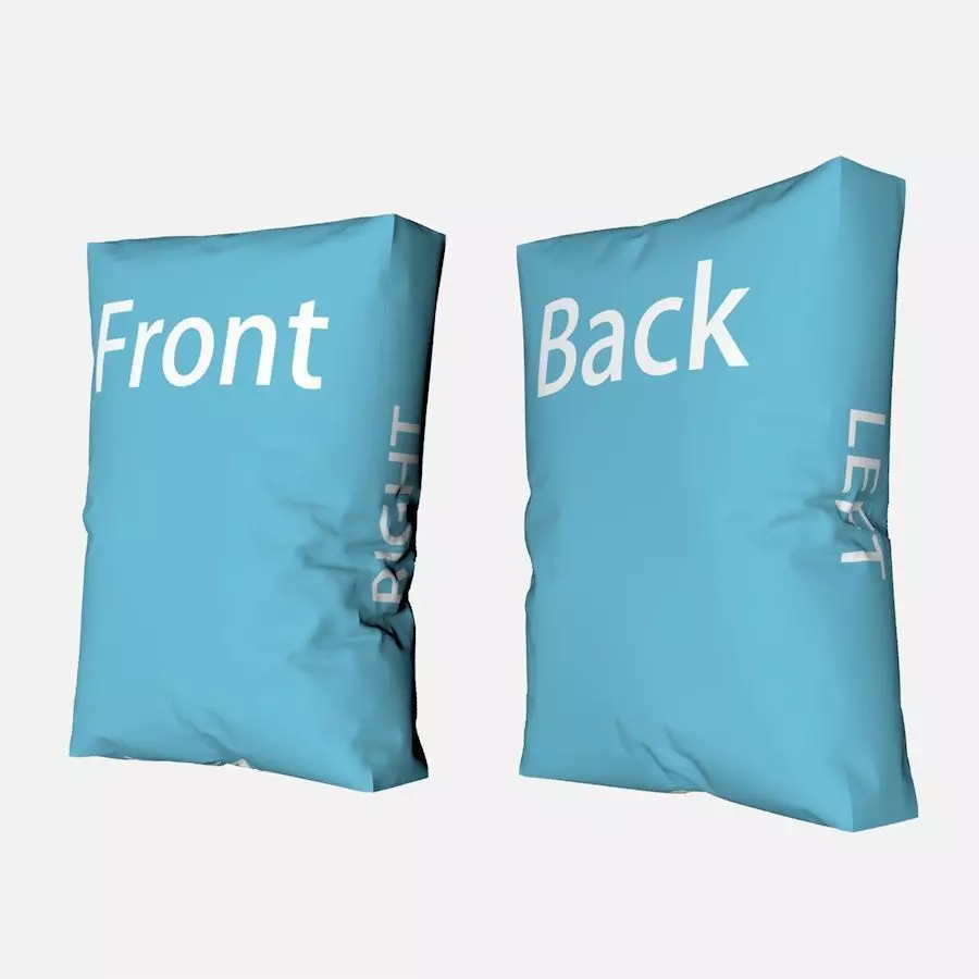 Cement Packaging 3D model_0