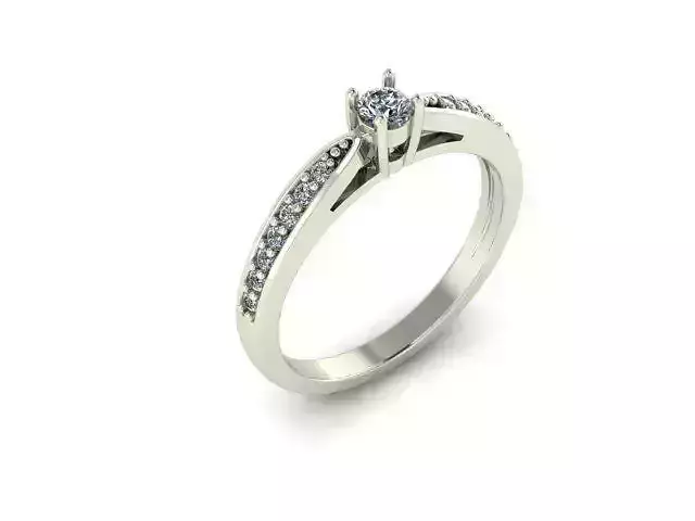  Solitaire ring