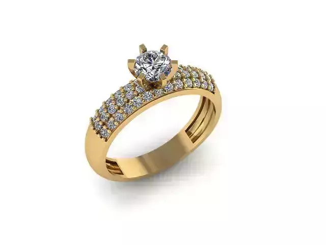  Solitaire ring
