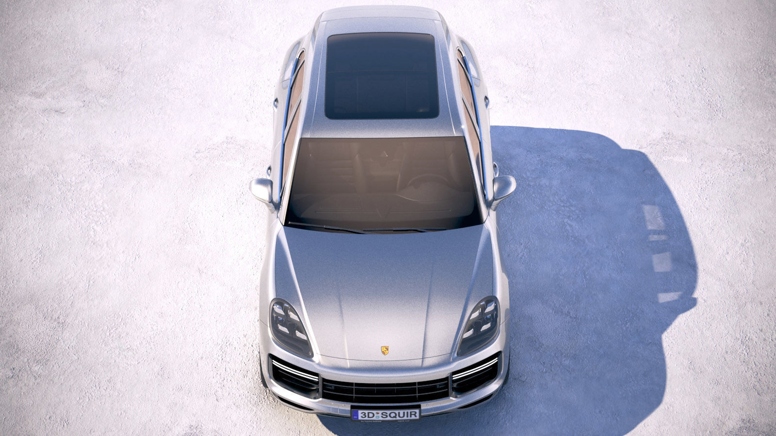 Porsche Cayenne Turbo 2018 3D model_8