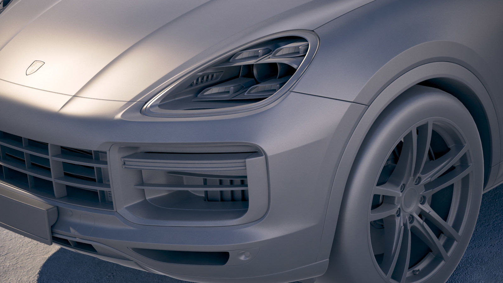 Porsche Cayenne Turbo 2018 3D model_25