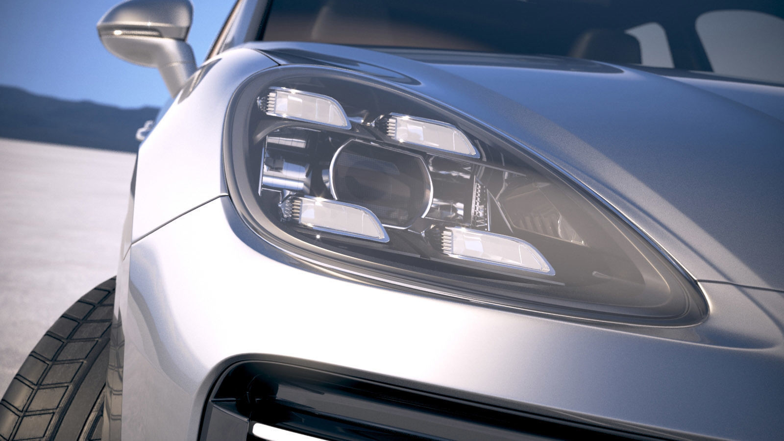 Porsche Cayenne Turbo 2018 3D model_22