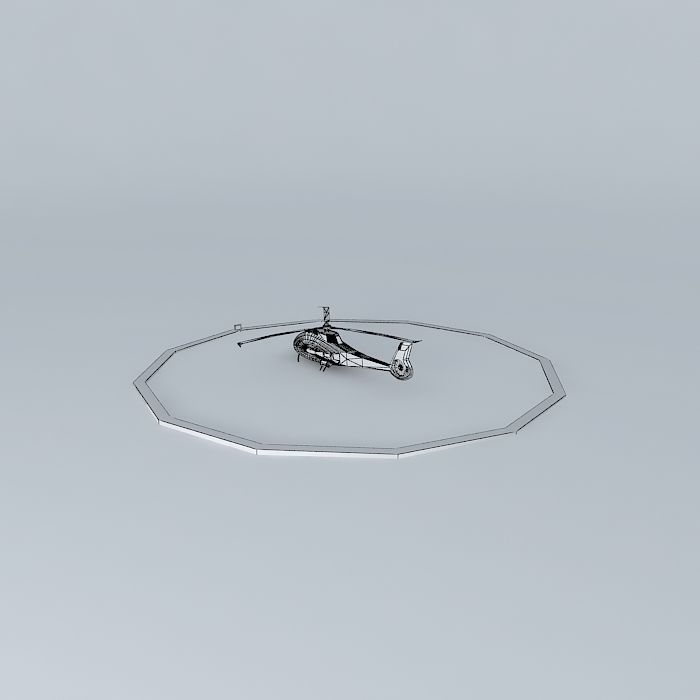 RD Copter Free 3D model_3
