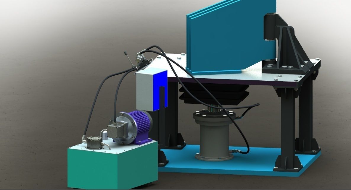 Hydraulic Packing Machine 3D model_2
