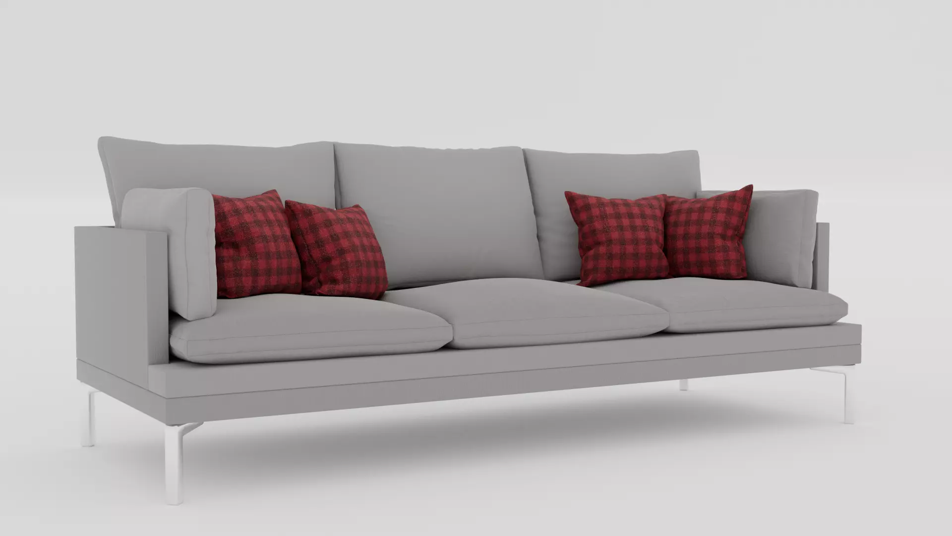 Contemporary Couch Designer 4K Texture model 3D model