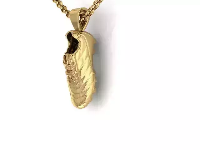  boot pendant 3D print model