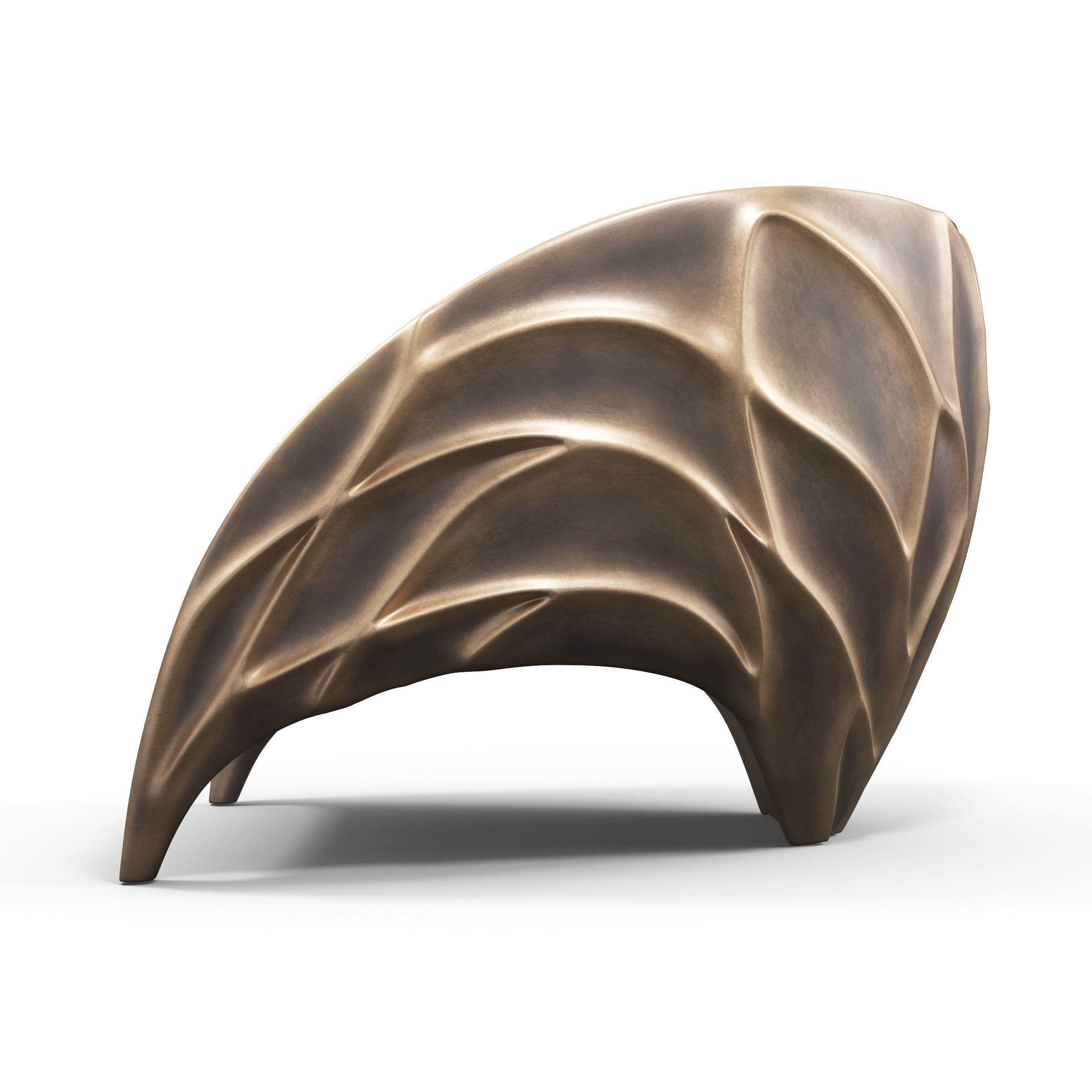 Triton K1400 armchair 3D model_2