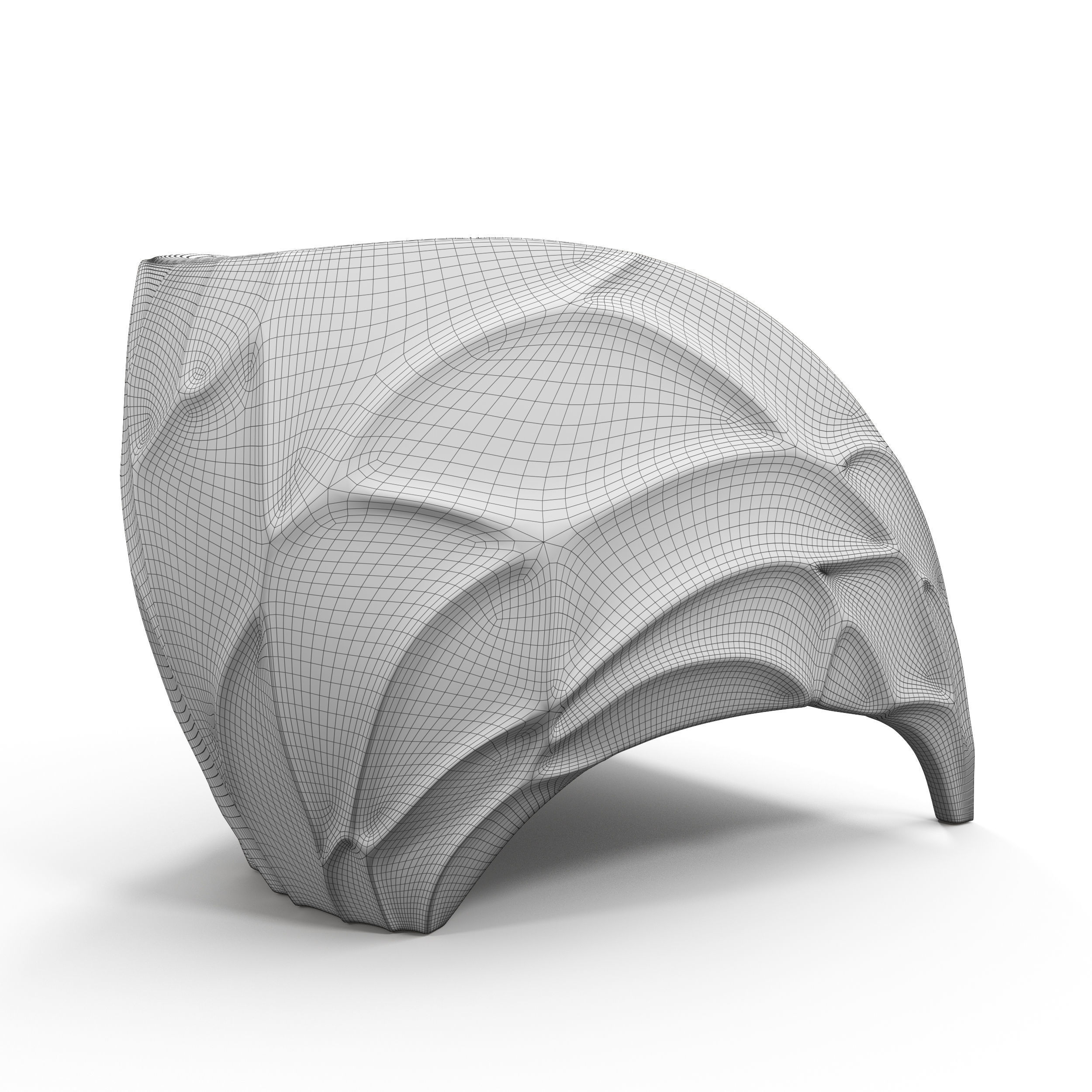 Triton K1400 armchair 3D model_6