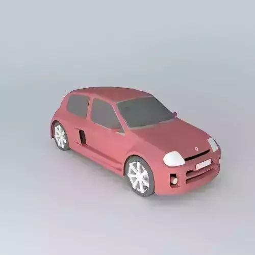 Renault Clio Sport Free 3D model