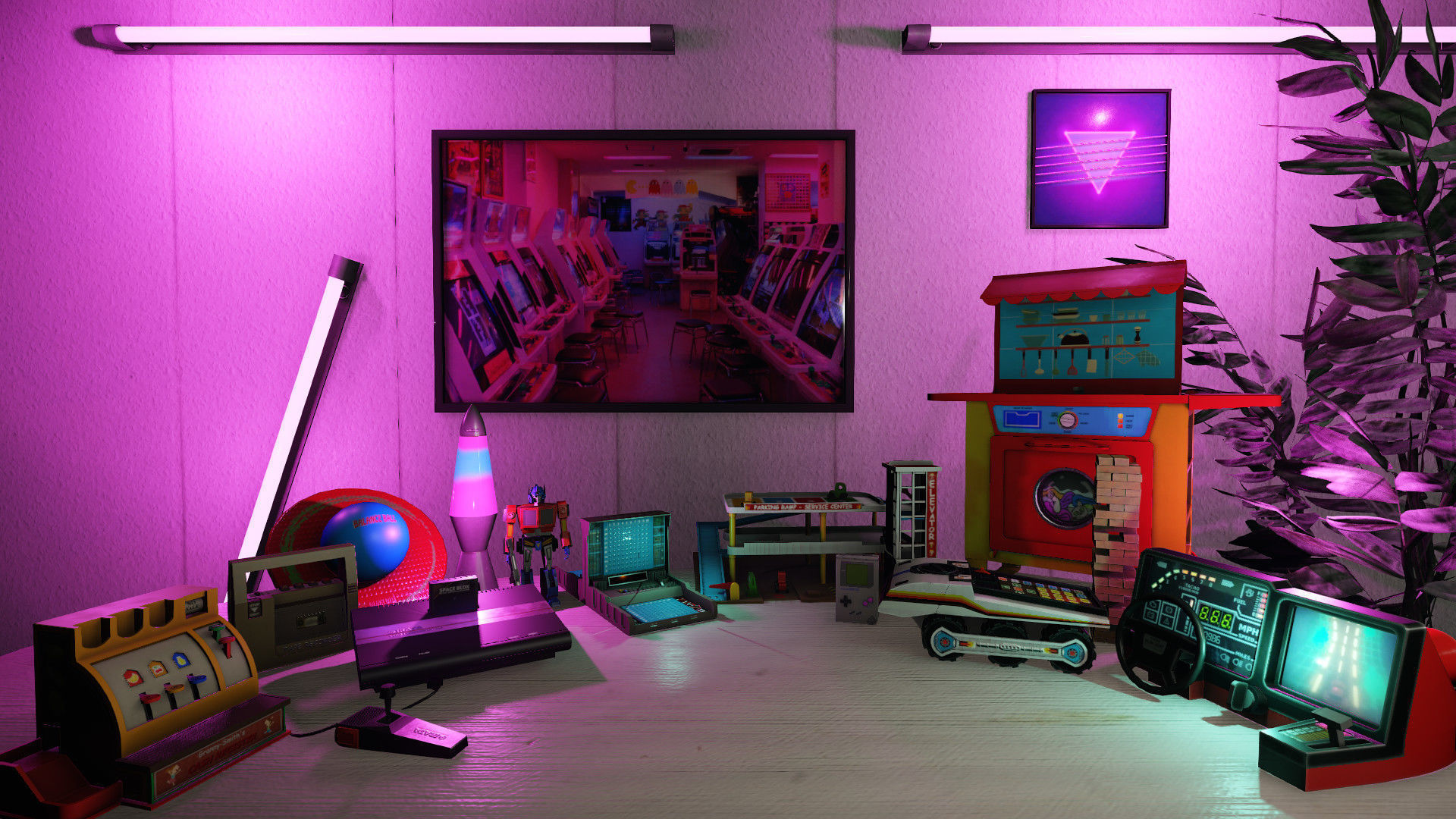 Low-Poly 80s Toys Pack Low-poly 3D model_1