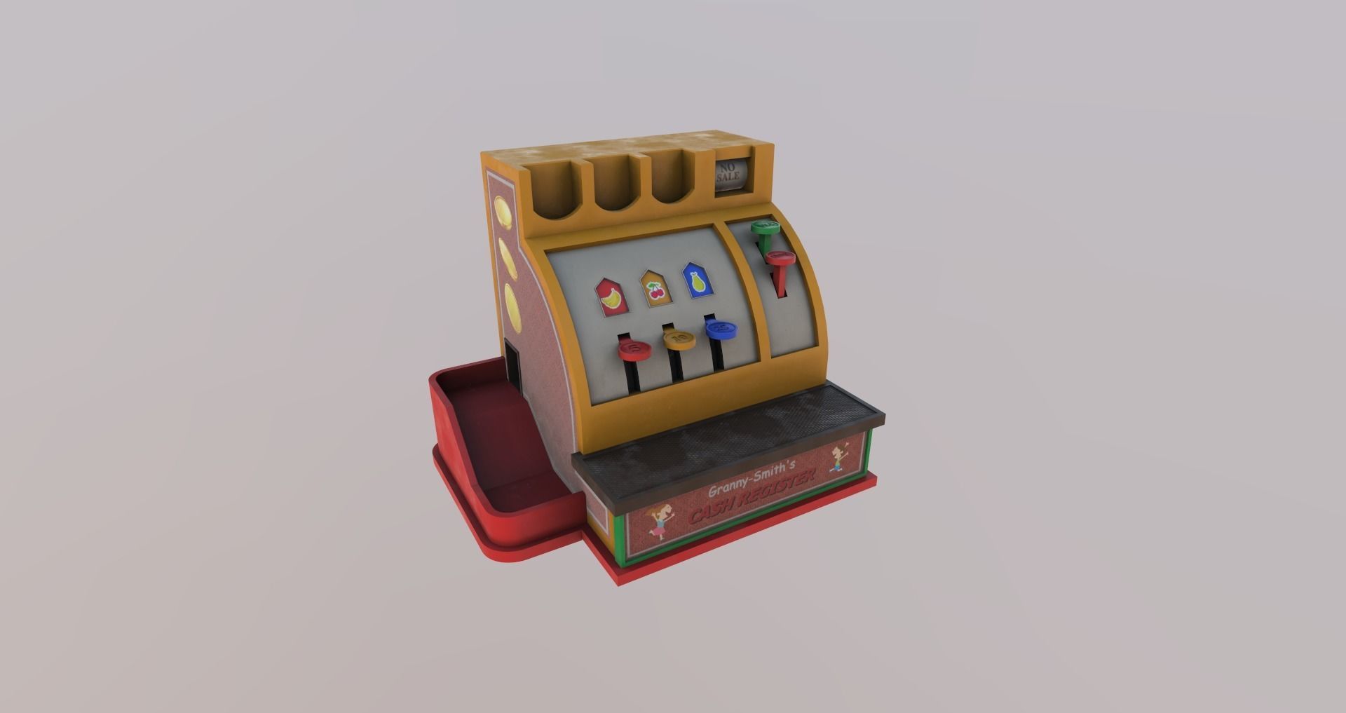 Low-Poly 80s Toys Pack Low-poly 3D model_10