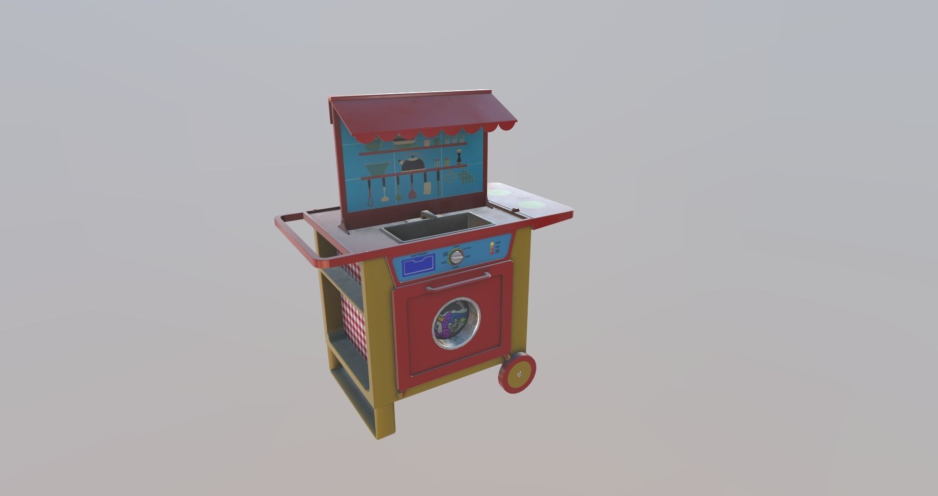 Low-Poly 80s Toys Pack Low-poly 3D model_29