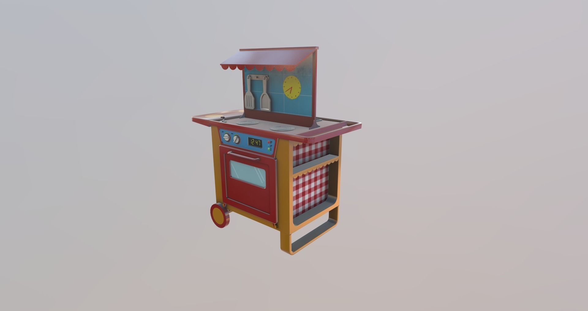 Low-Poly 80s Toys Pack Low-poly 3D model_30
