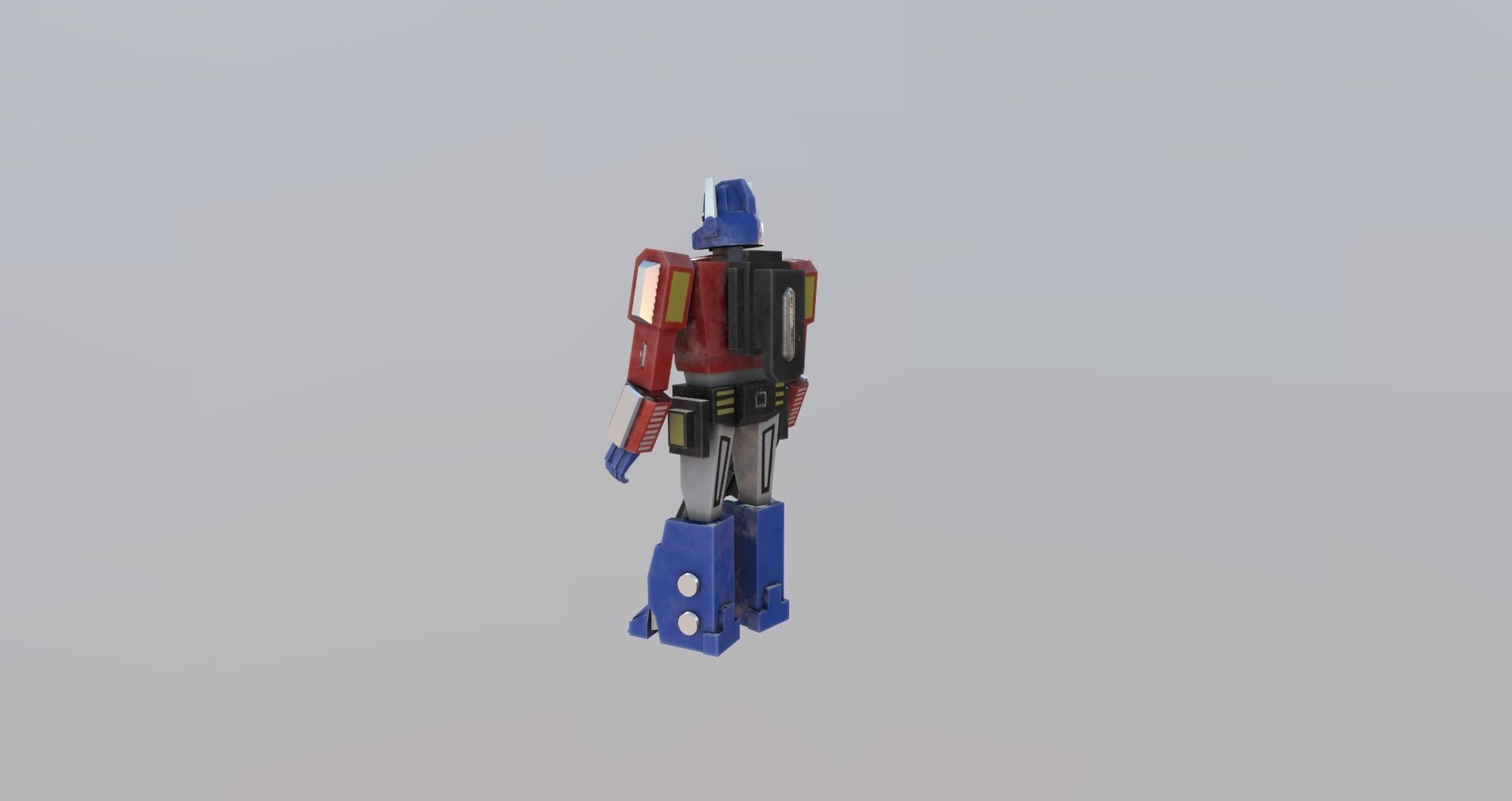 Low-Poly 80s Toys Pack Low-poly 3D model_44