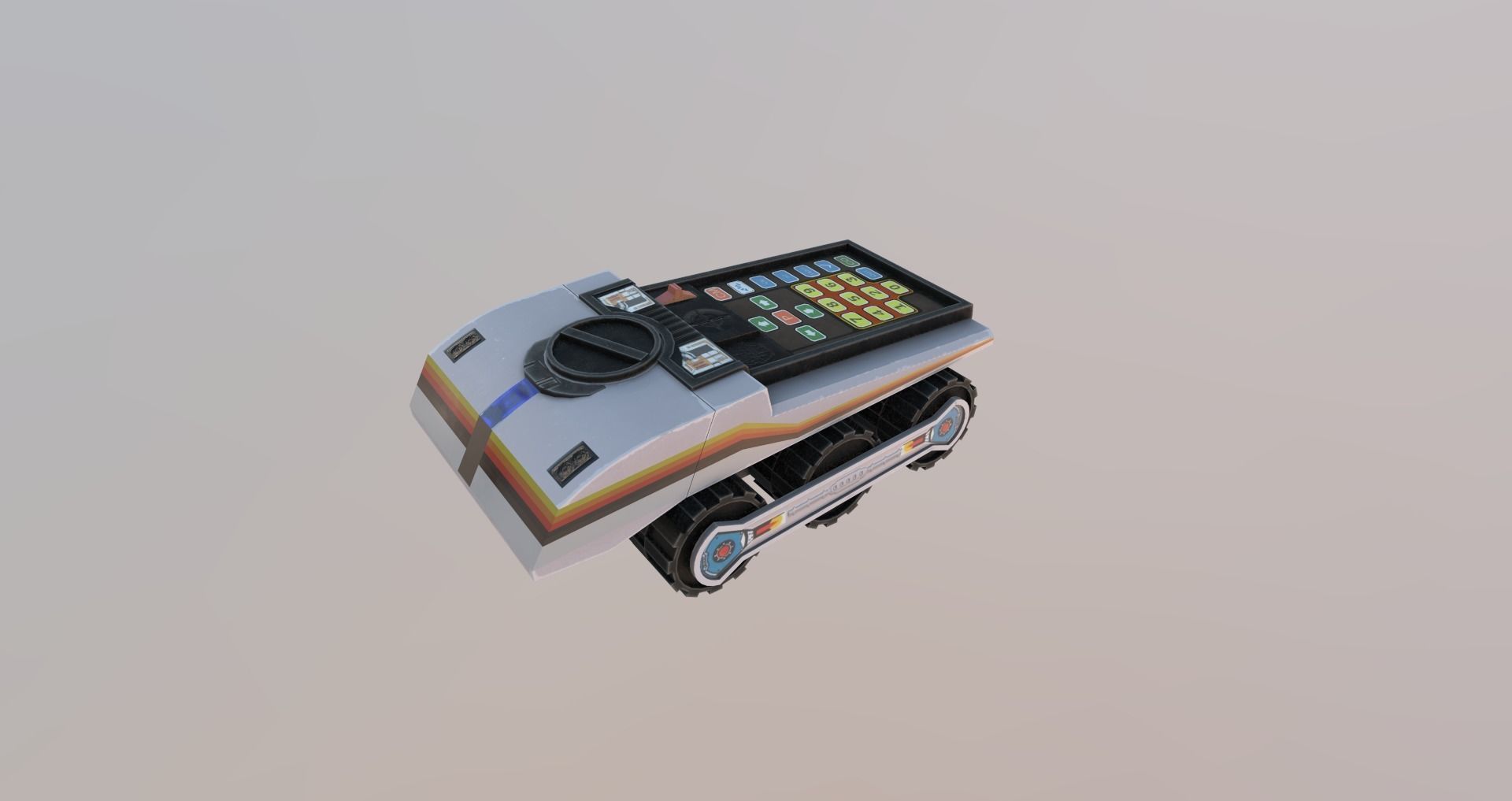 Low-Poly 80s Toys Pack Low-poly 3D model_47