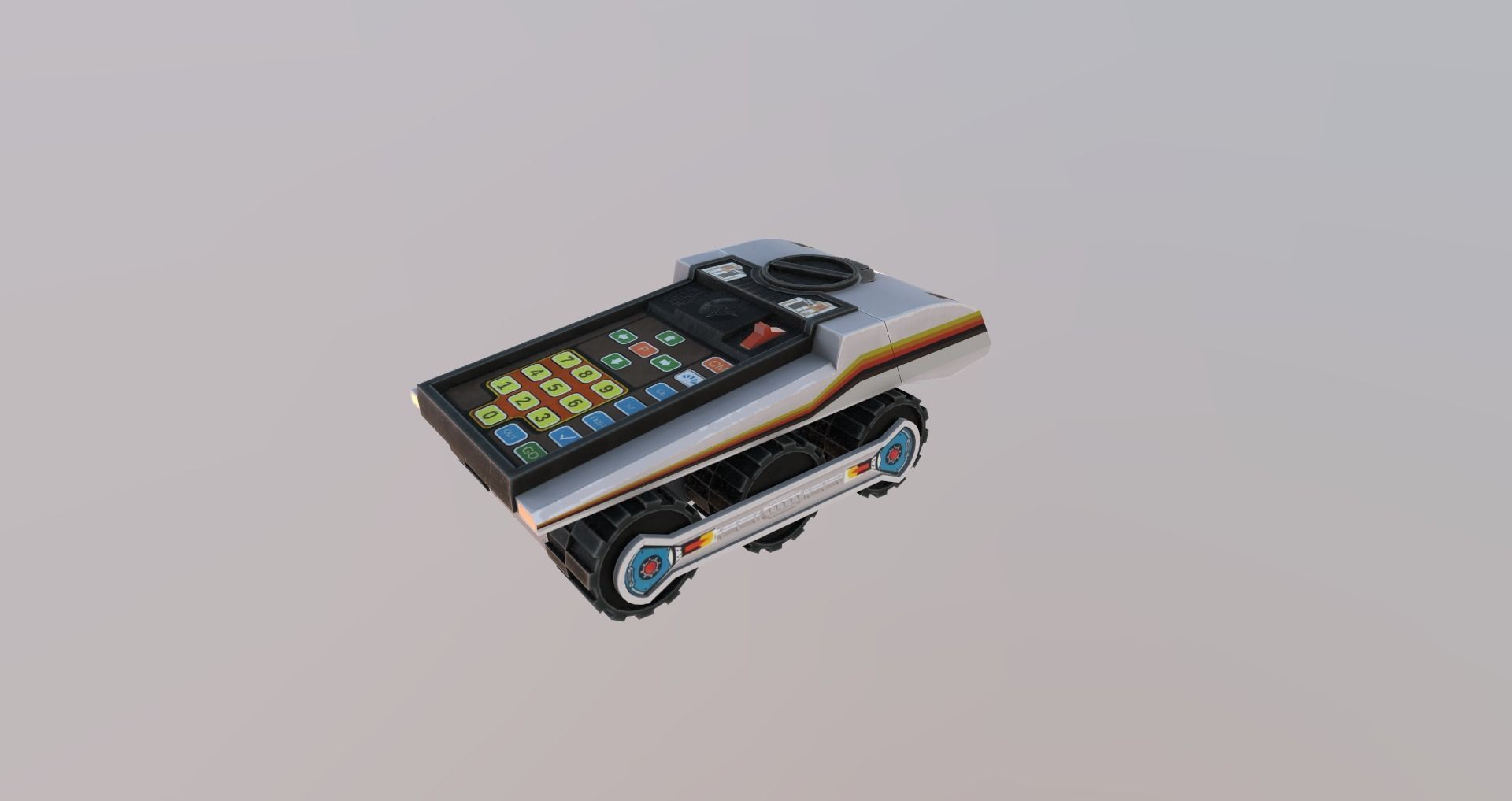 Low-Poly 80s Toys Pack Low-poly 3D model_48