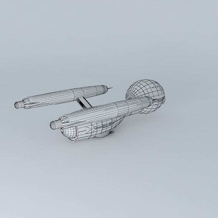 .SS. Meteor Comet Class Free 3D model_4