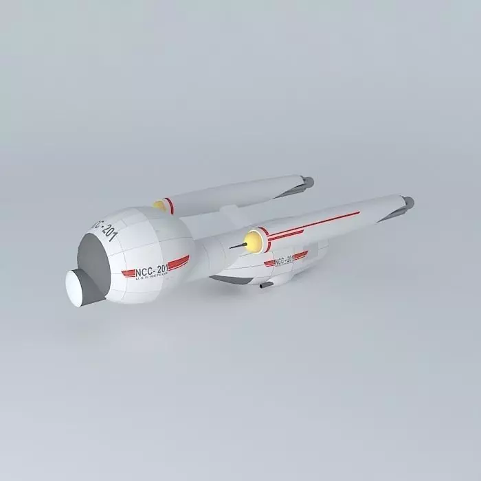.SS. Meteor Comet Class Free 3D model_0
