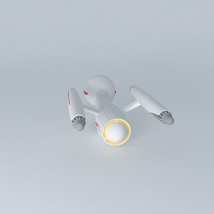 .SS. Meteor Comet Class Free 3D model_2