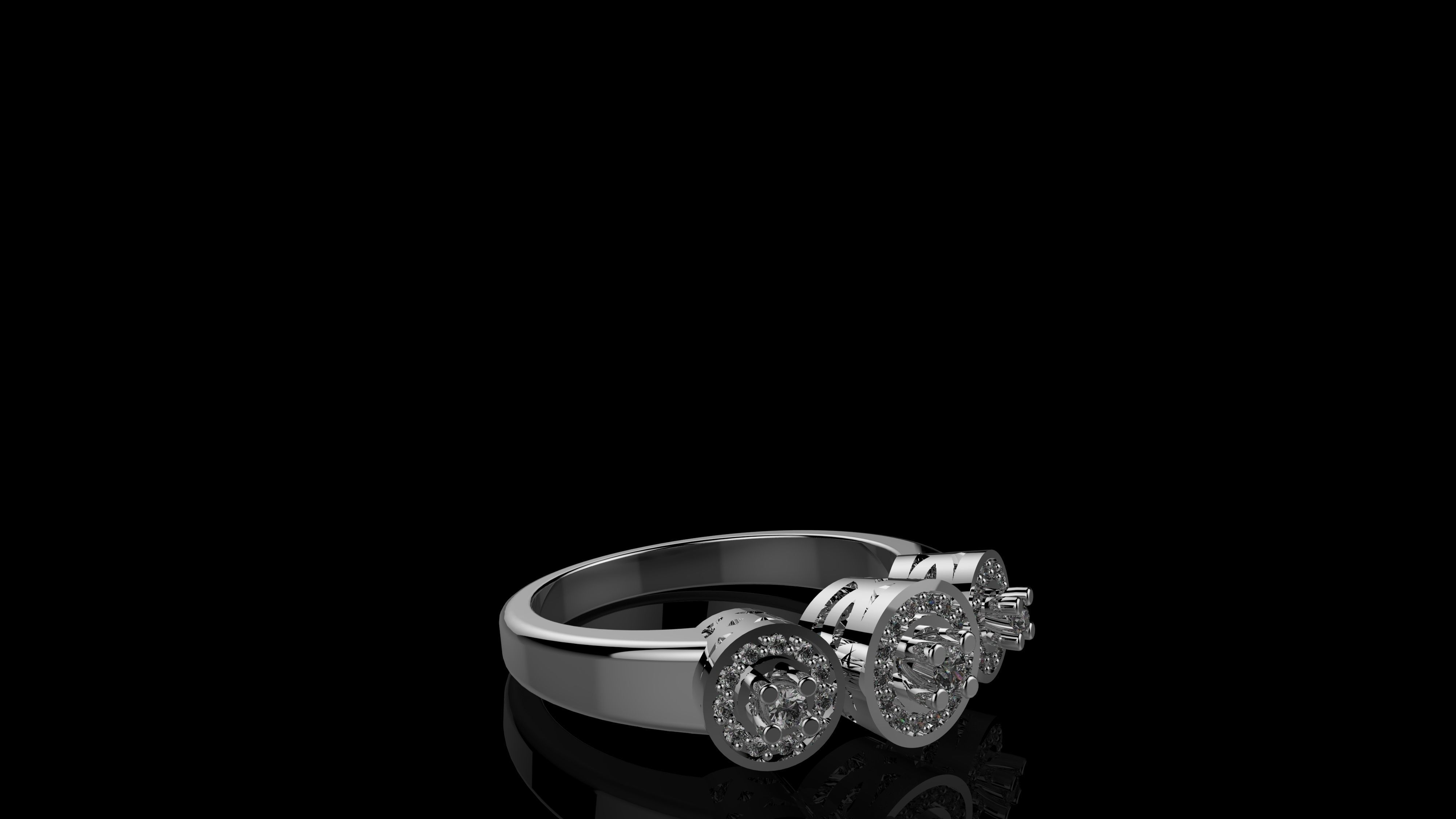 K RINGS N6 3D print model_2