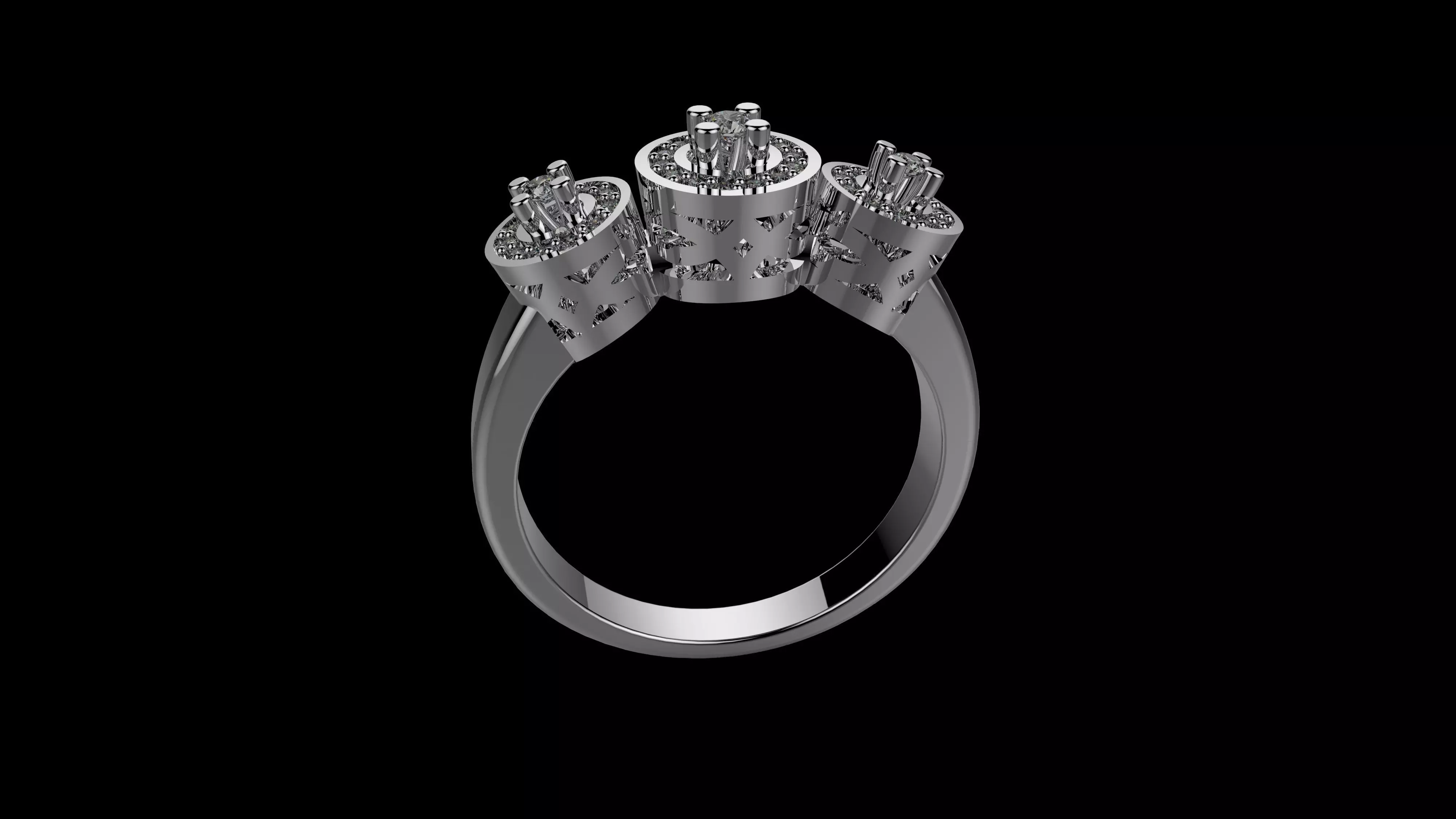 K RINGS N6 3D print model_0