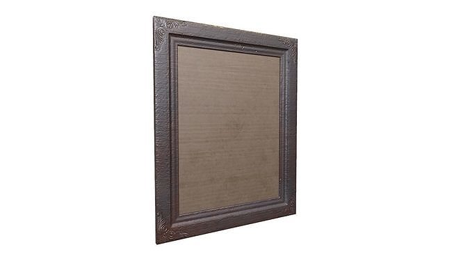 picture Frame Game Ready Low-poly 3D model