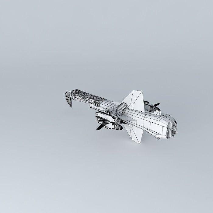 The Endurer Space Transporter Free 3D model_4