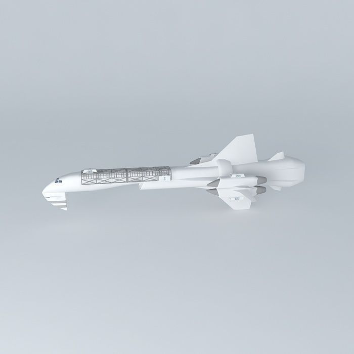 The Endurer Space Transporter Free 3D model_2