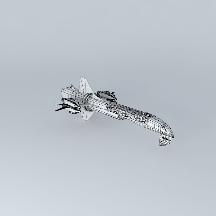 The Endurer Space Transporter Free 3D model_3