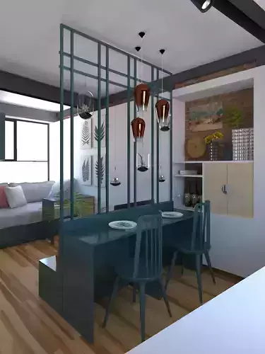 dining table and separator