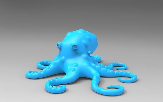 Octopus 3D print model