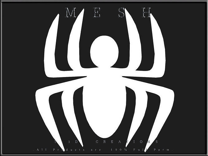 Spider 01 Low-poly 3D model