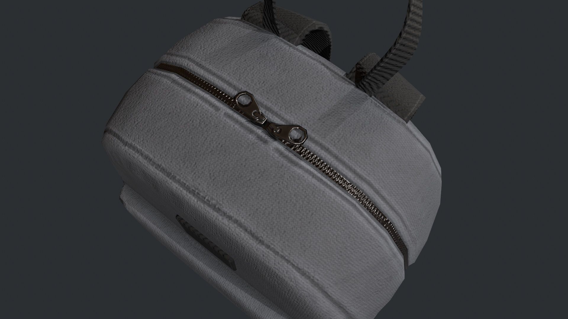 School Backpack - Color Variations  Low-poly 3D model_12