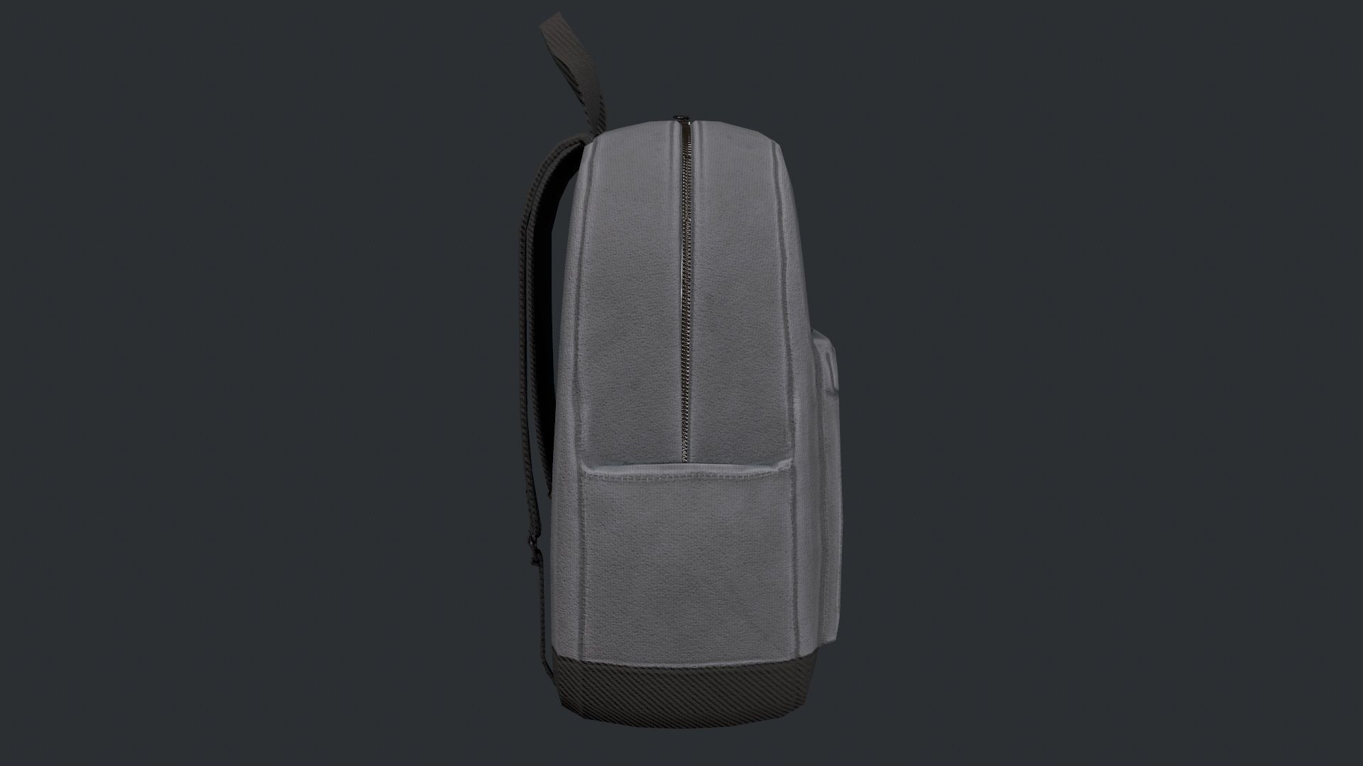 School Backpack - Color Variations  Low-poly 3D model_11