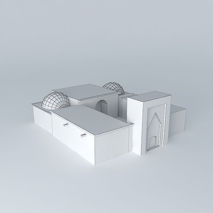 Hatuniye Madrasa Free 3D model_4