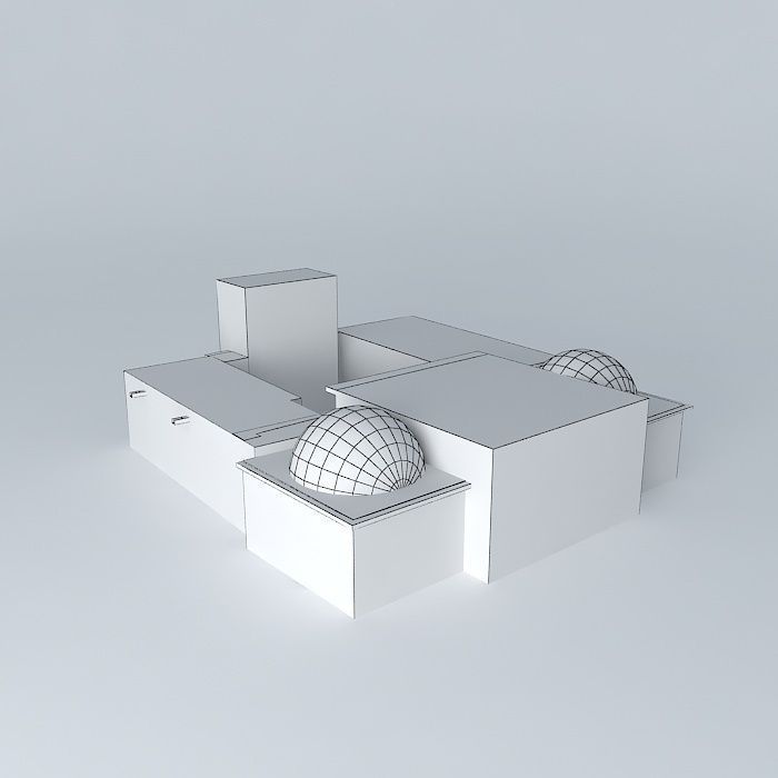 Hatuniye Madrasa Free 3D model_3