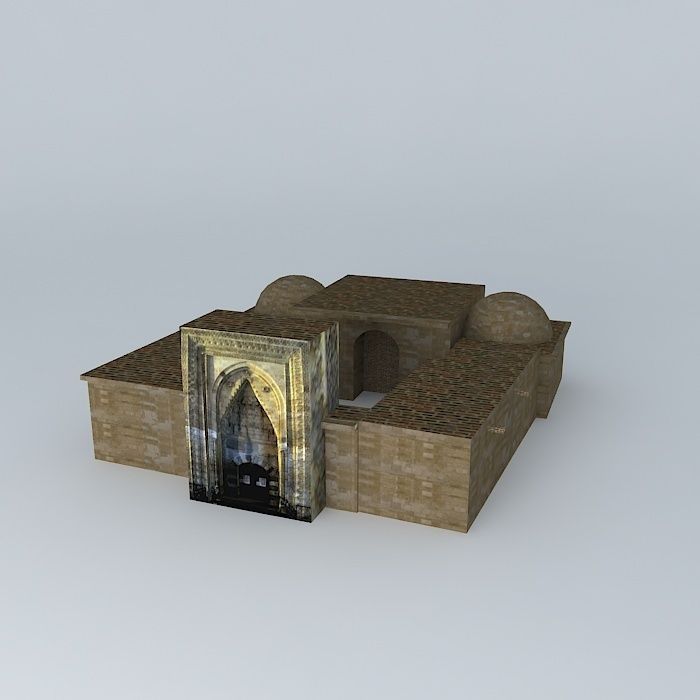 Hatuniye Madrasa Free 3D model_1