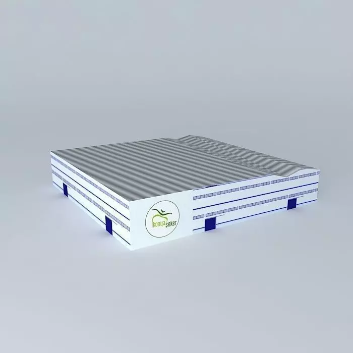 Konya Sugar Factory Free 3D model