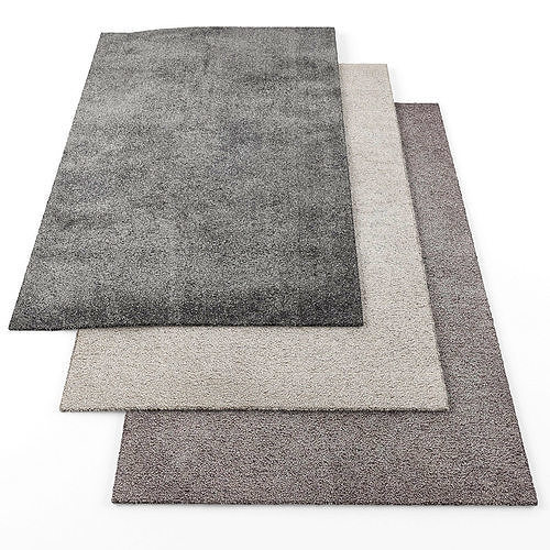 Asiatic Lulu rugs Low-poly 3D model