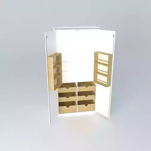 Pretty small kitchen Free 3D model