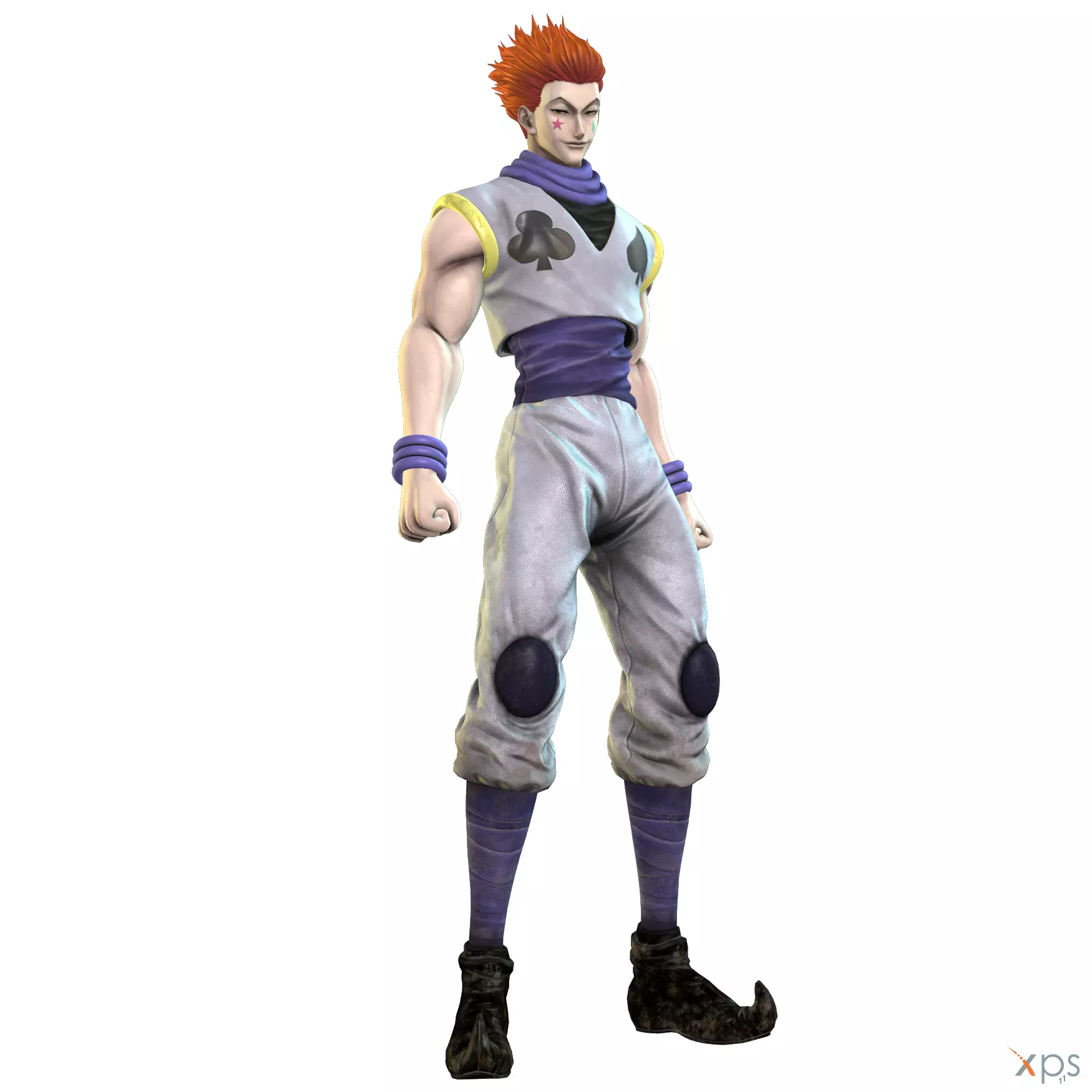 hisoka hunter x hunter 3D print model_0