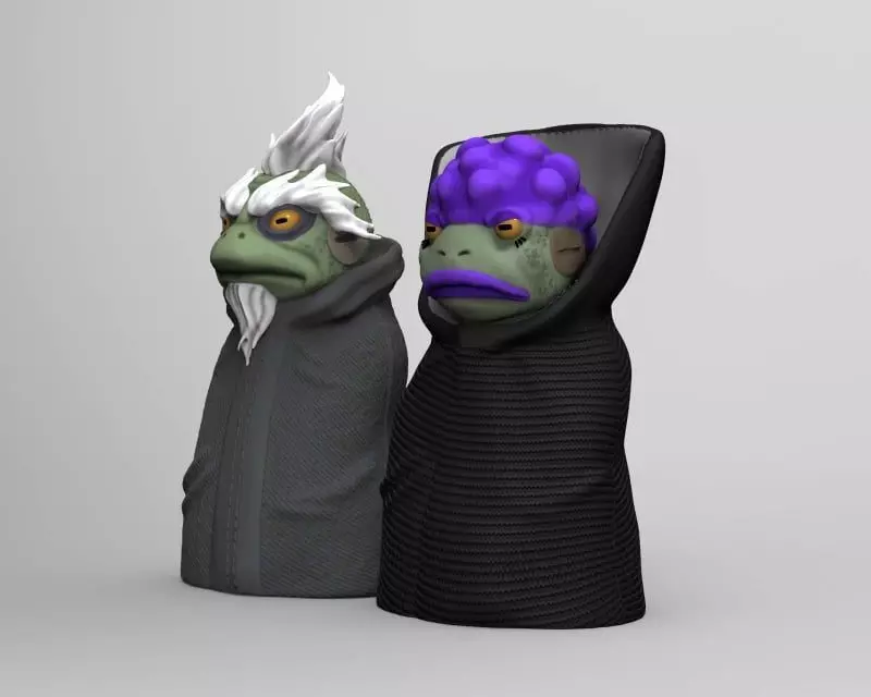 naruto FUKASAKU E SHIMA  3D print model_0