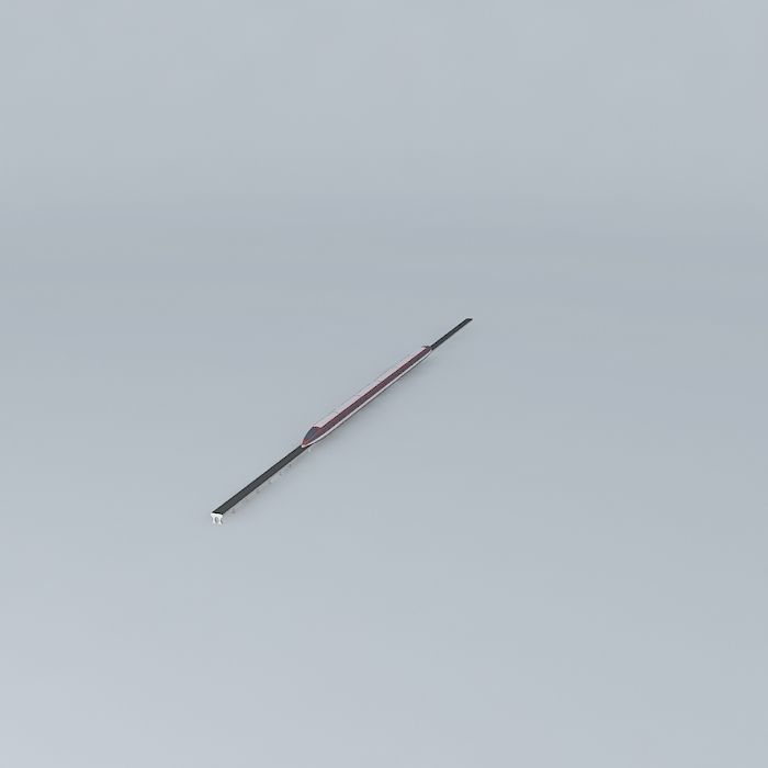 Radical Red Streak Free 3D model_1