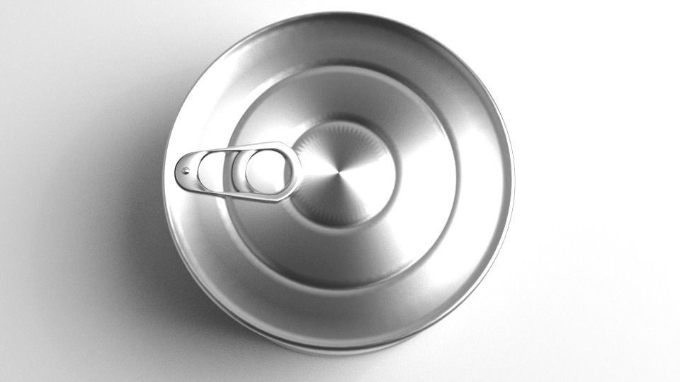 Tin Can - Short 3D model_1