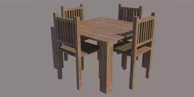 table whith chairs
