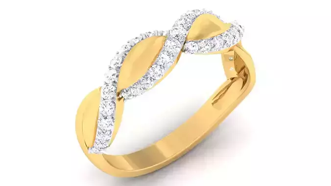 Couple Band Ring 3dm mgx render detail 3D print model